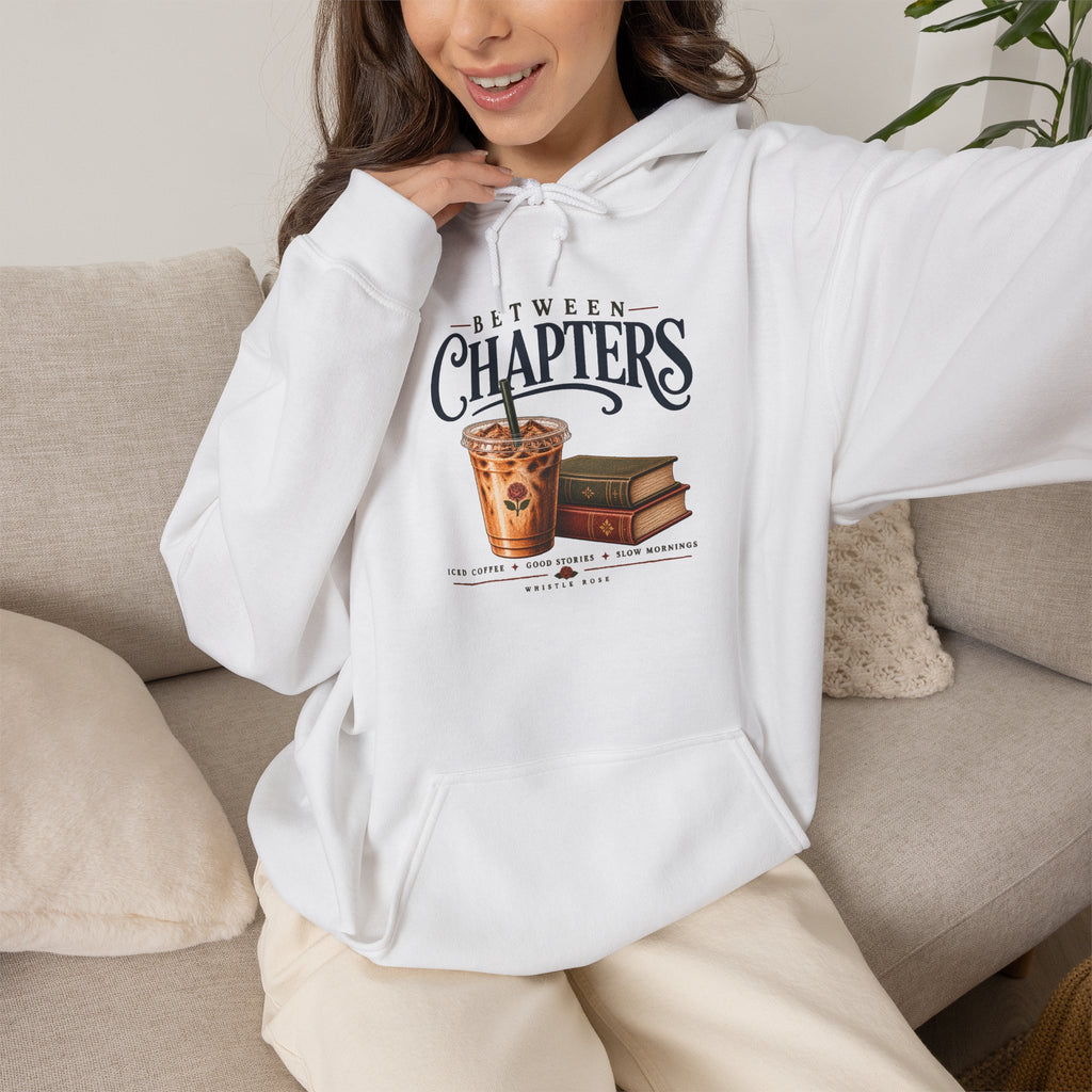 Between Chapters Hoodie | Bookish Reading Sweatshirt
