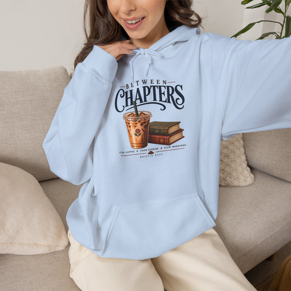 Between Chapters Hoodie | Bookish Reading Sweatshirt