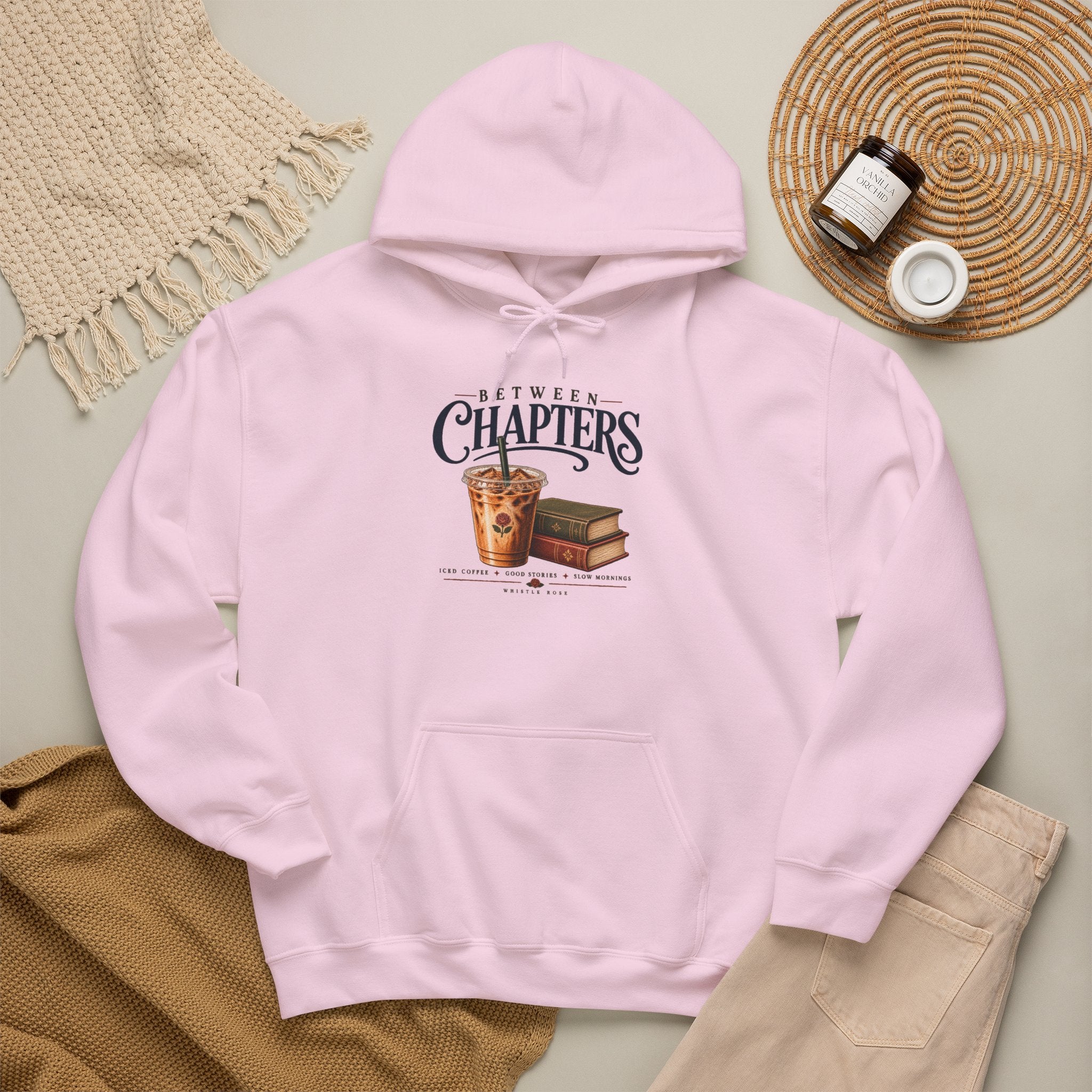 Between Chapters Hoodie | Bookish Reading Sweatshirt
