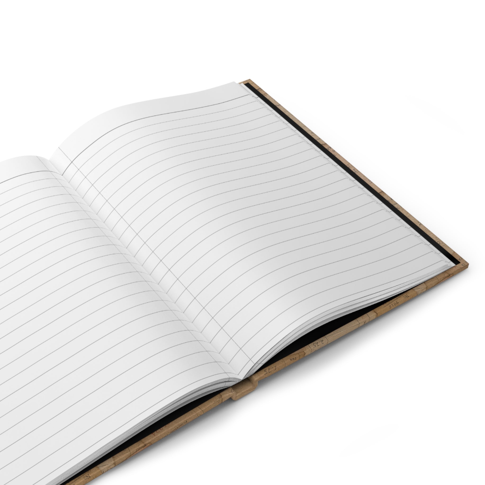 Vintage Bookstore Receipt Hardcover Journal