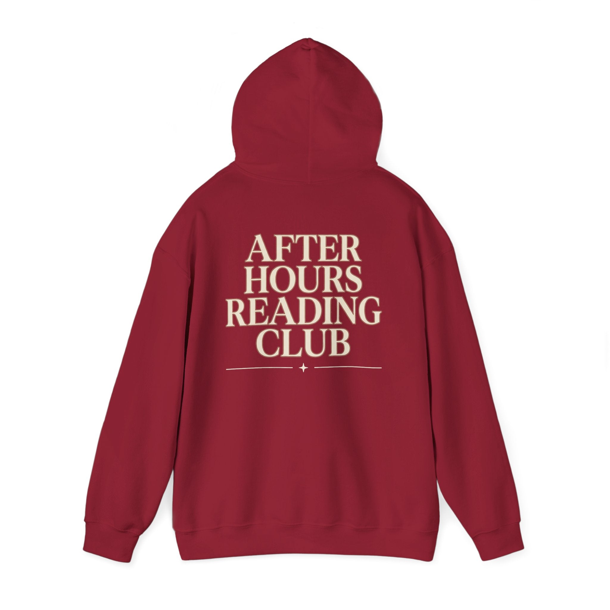After Hours Reading Club Hoodie | Bookish Back Print Sweatshirt