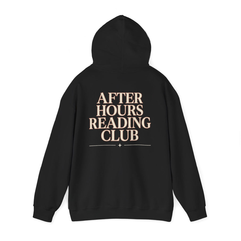 After Hours Reading Club Hoodie | Bookish Back Print Sweatshirt