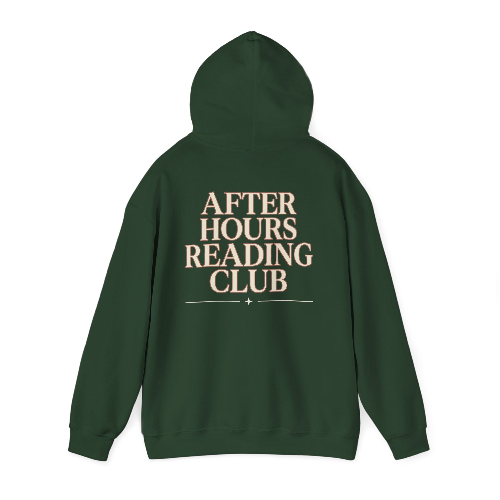 After Hours Reading Club Hoodie | Bookish Back Print Sweatshirt