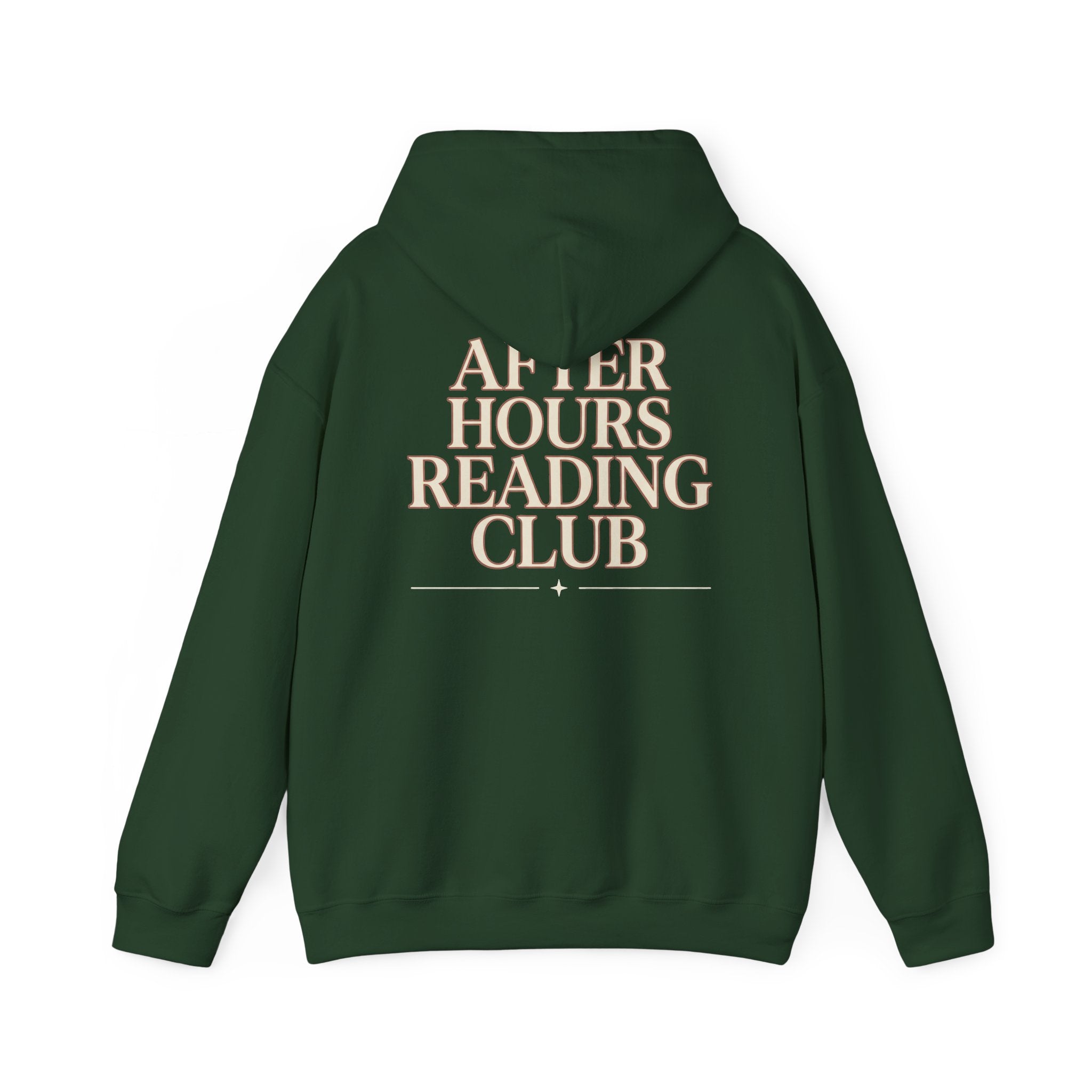 After Hours Reading Club Hoodie | Bookish Back Print Sweatshirt