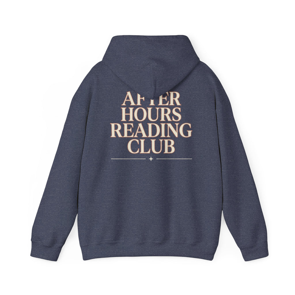 After Hours Reading Club Hoodie | Bookish Back Print Sweatshirt