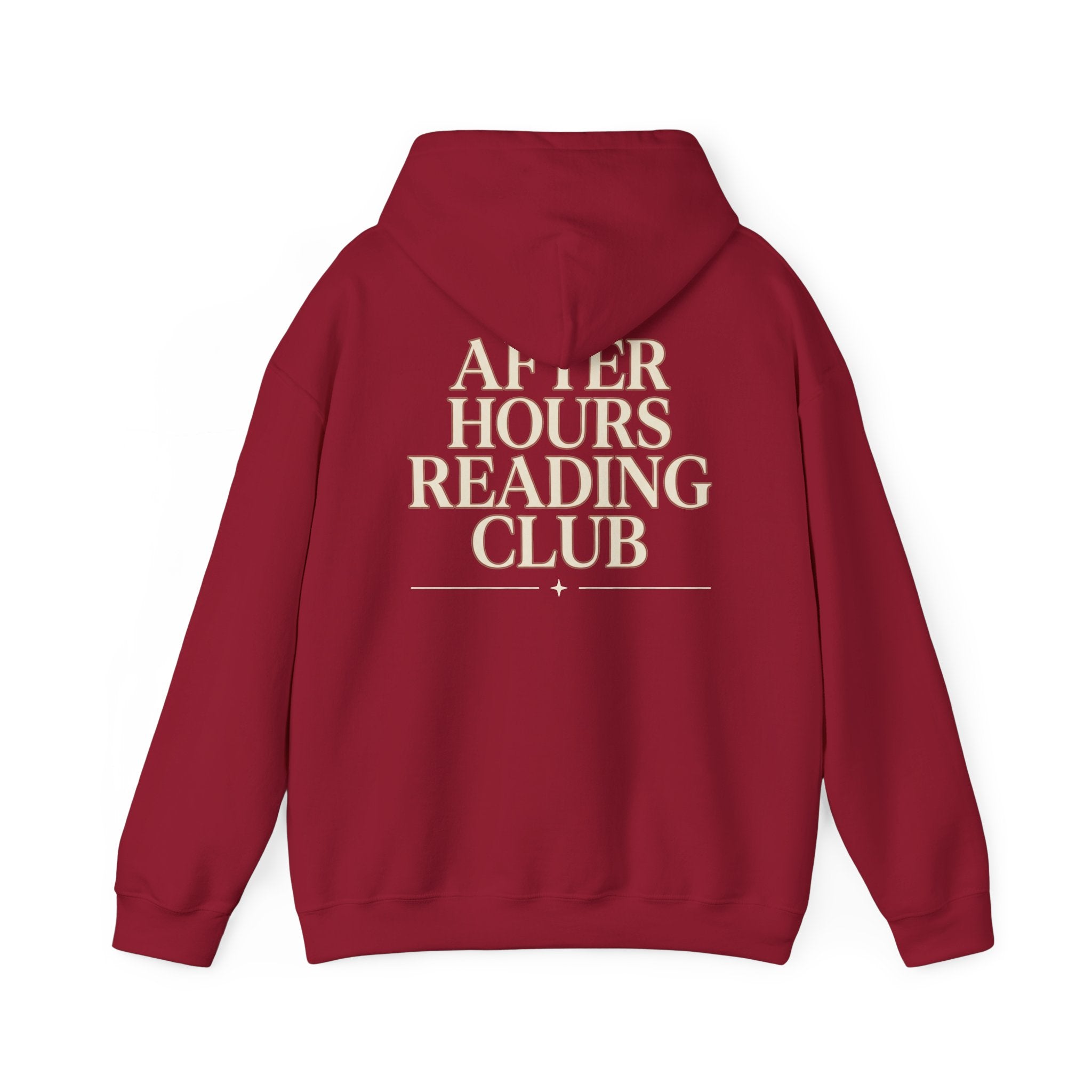 After Hours Reading Club Hoodie | Bookish Back Print Sweatshirt