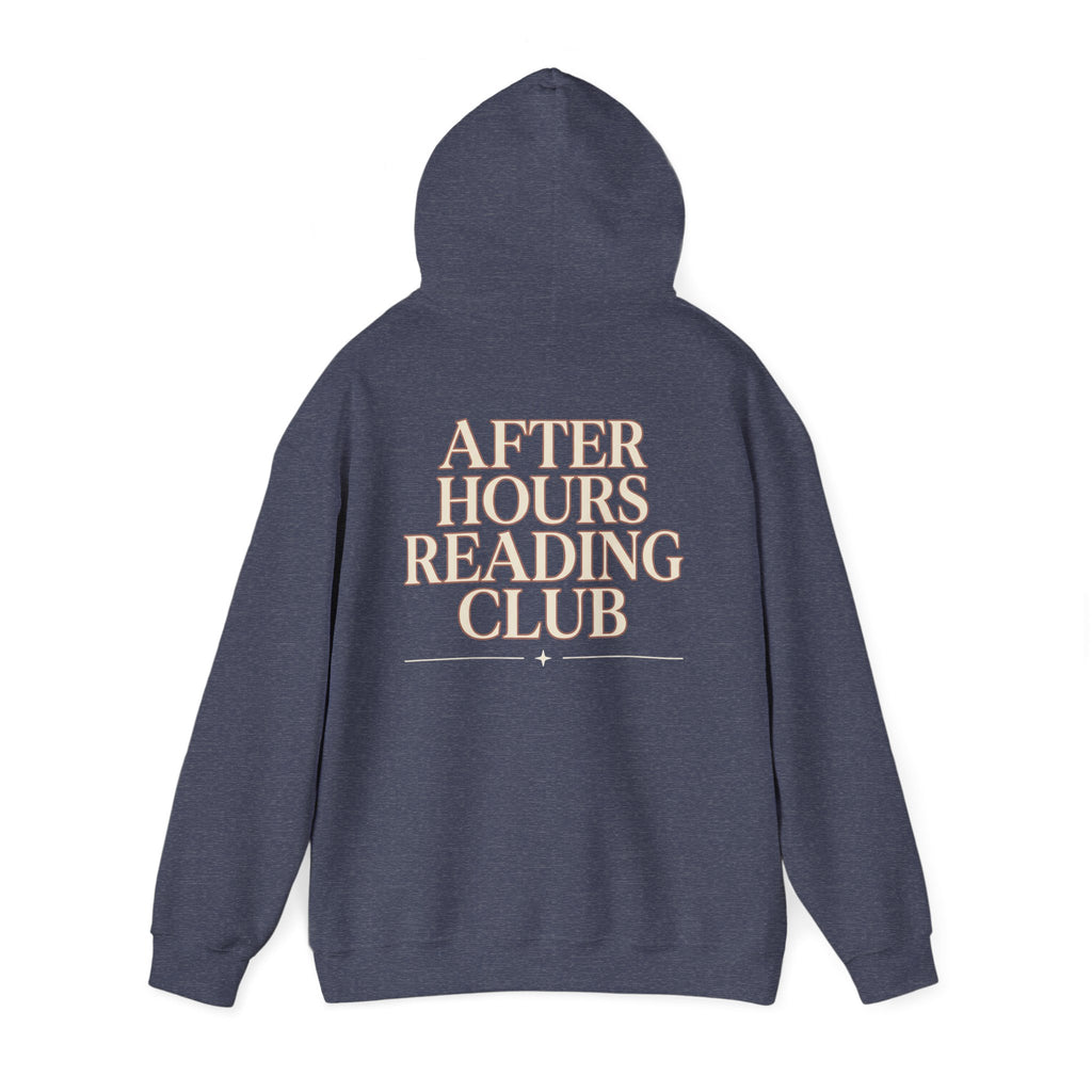 After Hours Reading Club Hoodie | Bookish Back Print Sweatshirt