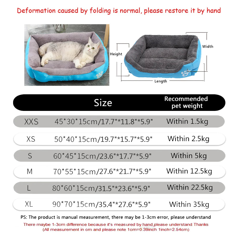 Cozy Waterproof Pet Bed