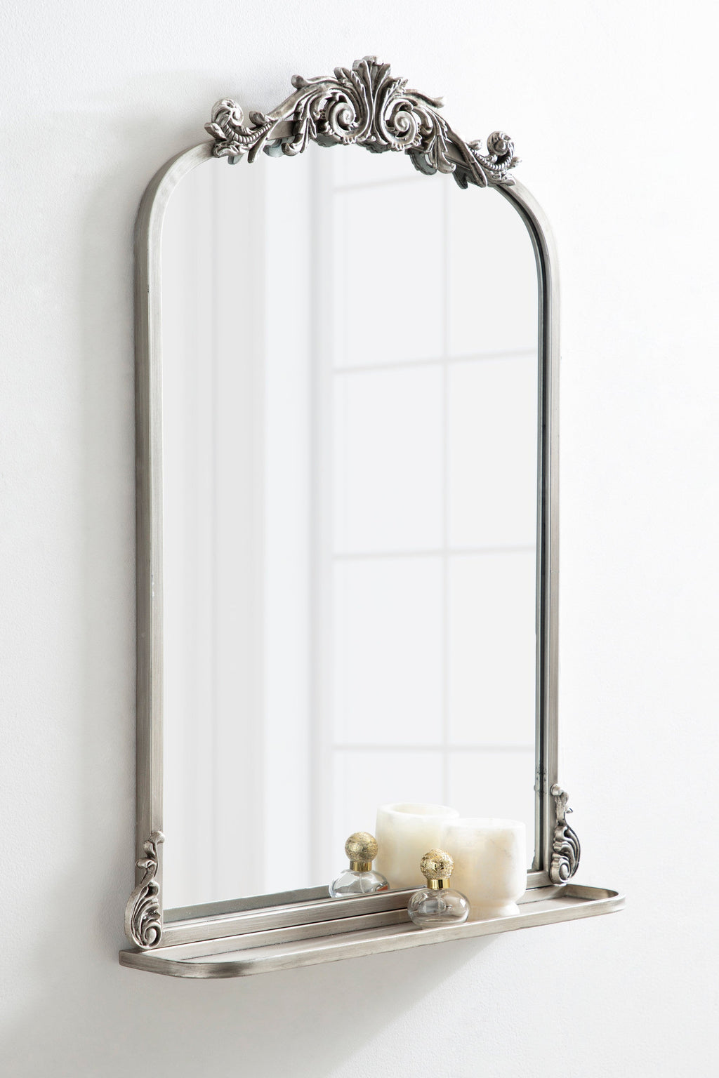 Arendahl Traditional Arch Mirror with Shelf